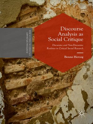 cover image of Discourse Analysis as Social Critique